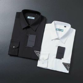 Picture of Prada Shirts Long _SKUPradaM-3XLmzx0121723